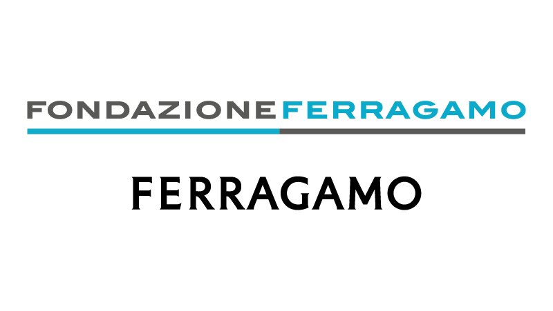 the words ferragamo and fondazone ferragamo on a